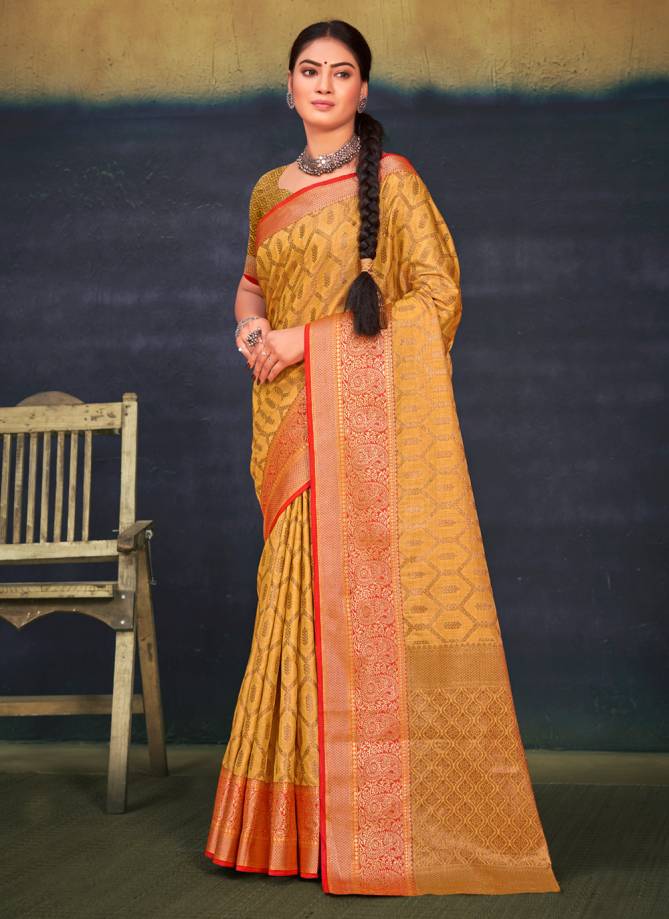 Sangam Nakhrali Silk Exclusive Wear Wholesale Designer Sarees Catalog
